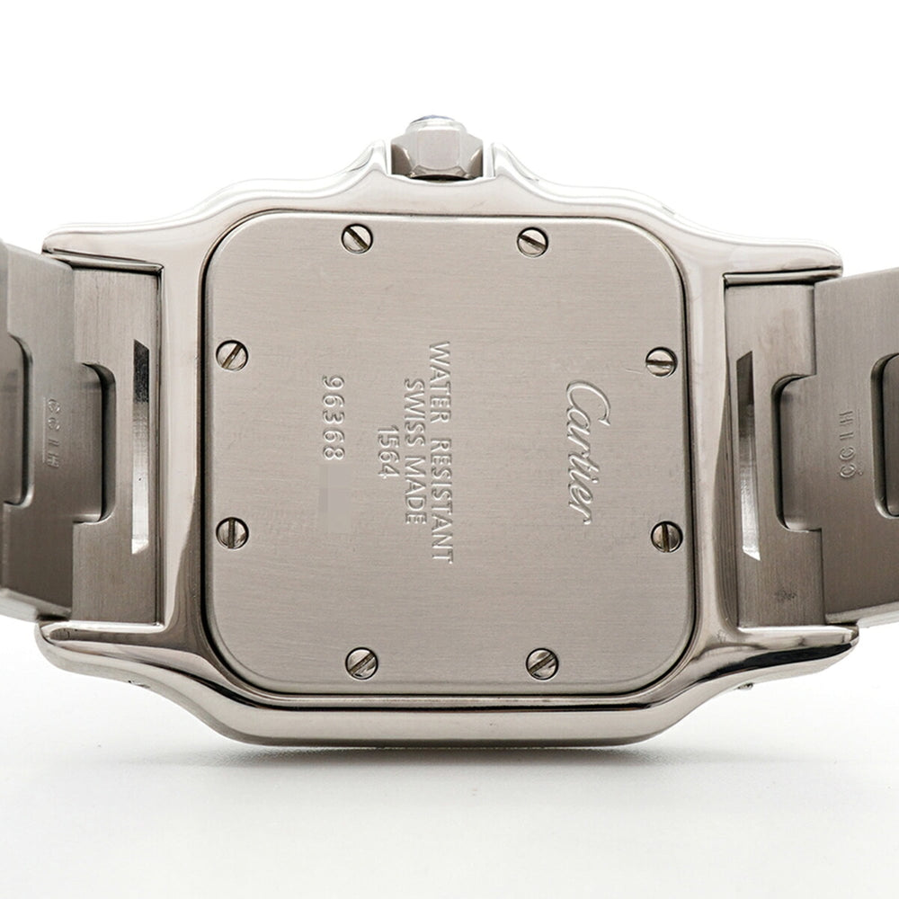 Cartier Santos Galbee LM W20060D6 Ivory Dial Men's Watch — Very Good