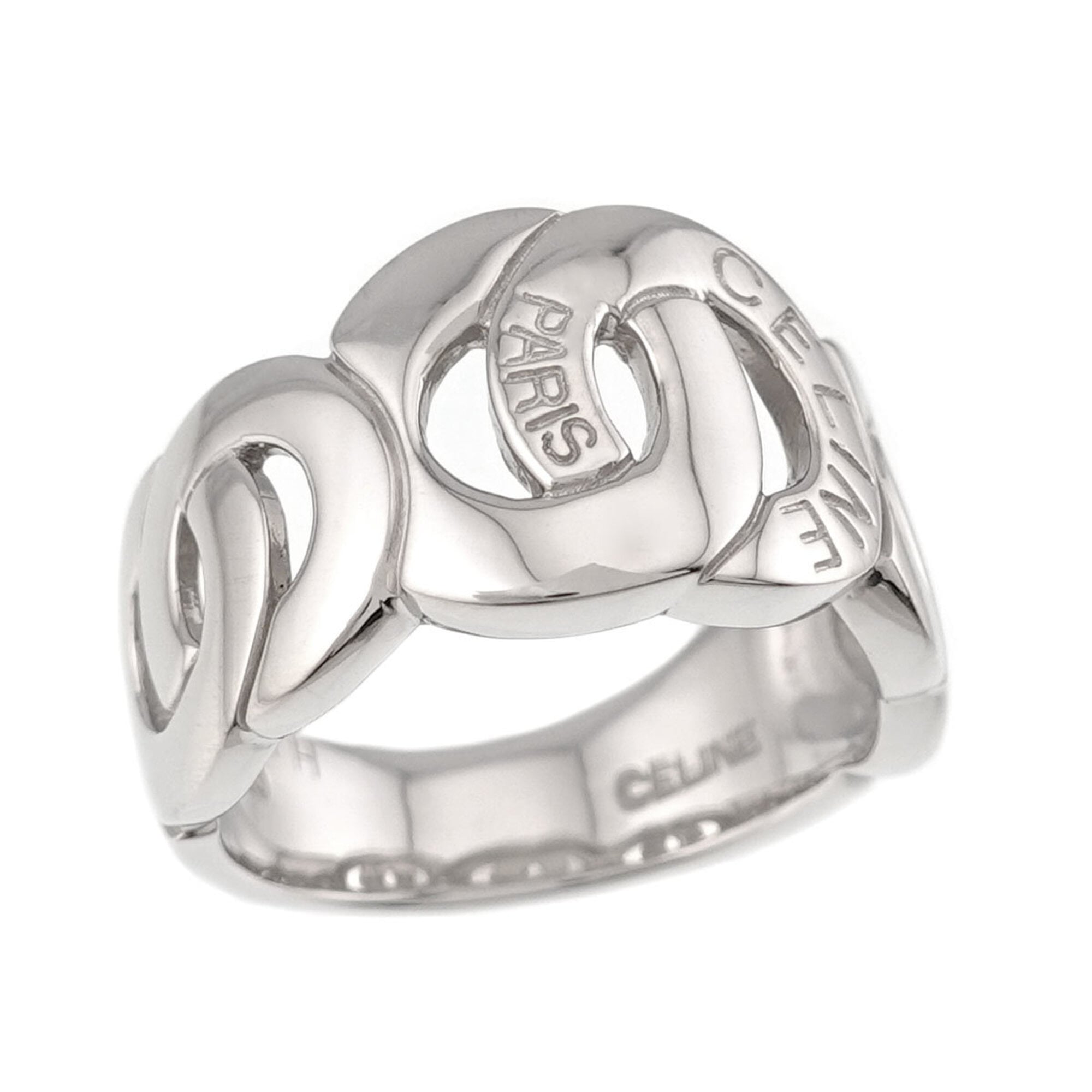Celine CELINE 1 Ring Pt Platinum — Like New