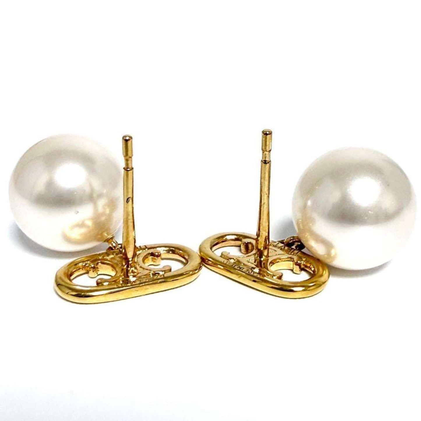 Celine Women's Les Perles Stud Earrings with Imitation Pearls