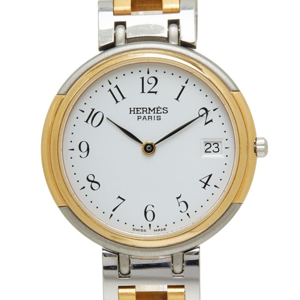 Hermes Windsor Watch 62.03 Quartz White Dial Stainless Steel Women's HERMES — Good