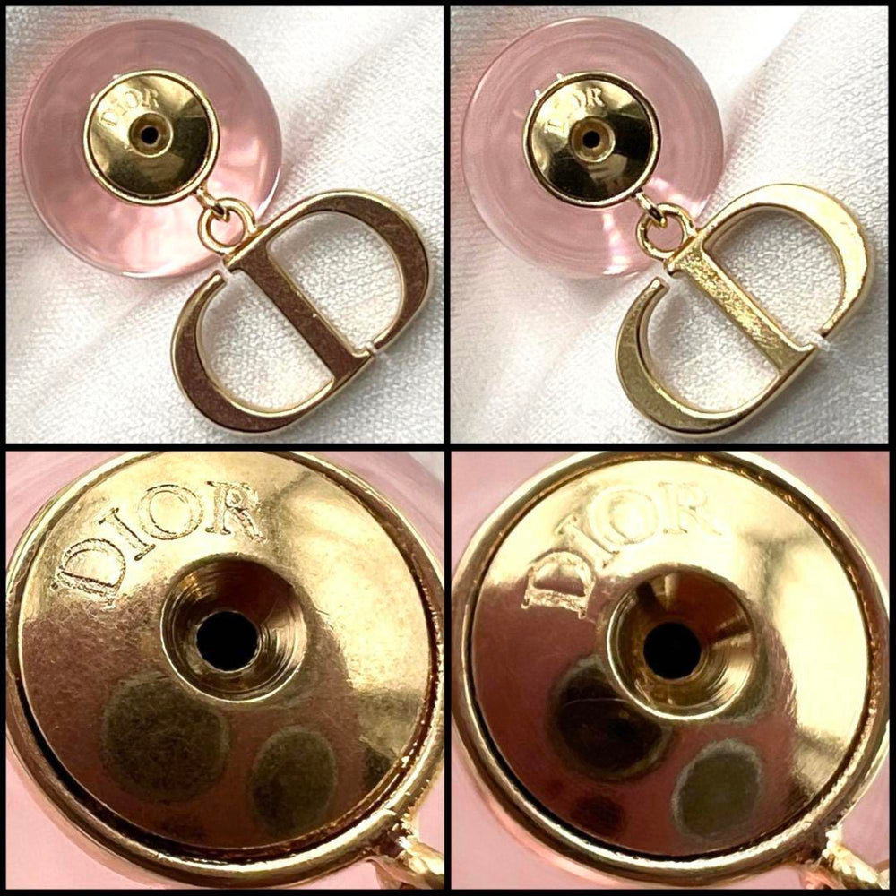 Christian Dior Women's Tribal Earrings DIOR Pink — Like New