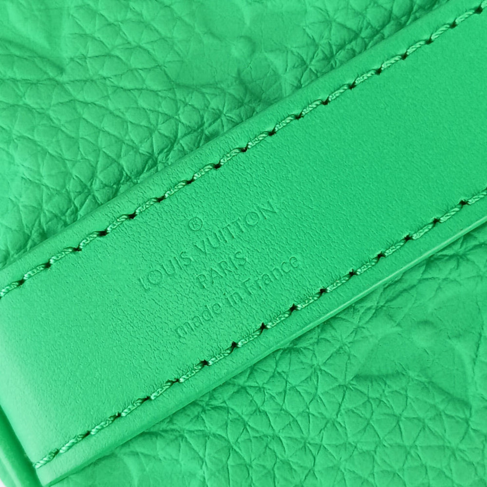 LOUIS VUITTON Louis Vuitton Handbag Keepall Bandouliere 25 M20929 MINTY GREEN Green Taurillon Monogram Leather Women's Mini Boston Shoulder Bag — Like New