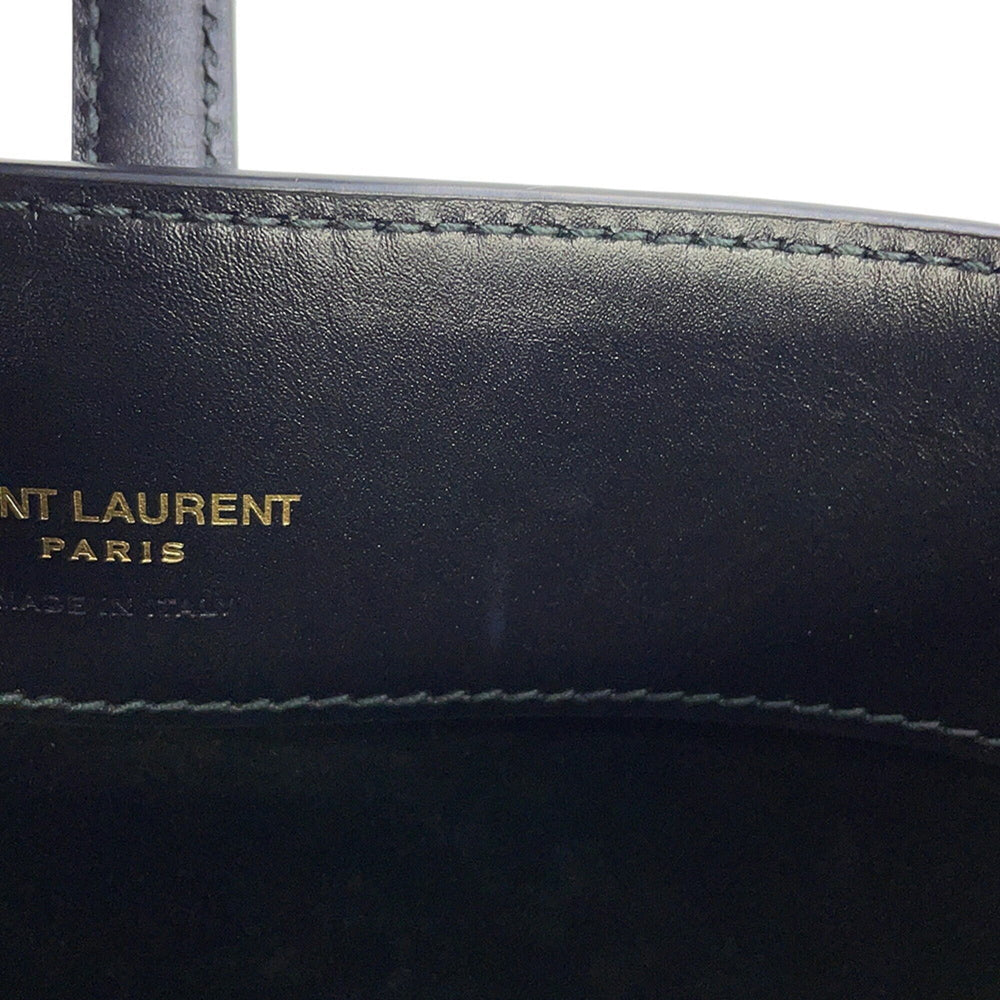Yves Saint Laurent Saint Laurent Paris Handbag LE 37 Mini Bucket Bag Calf Leather 765870 SAINT LAURENT PARIS Black 2-way — Like New