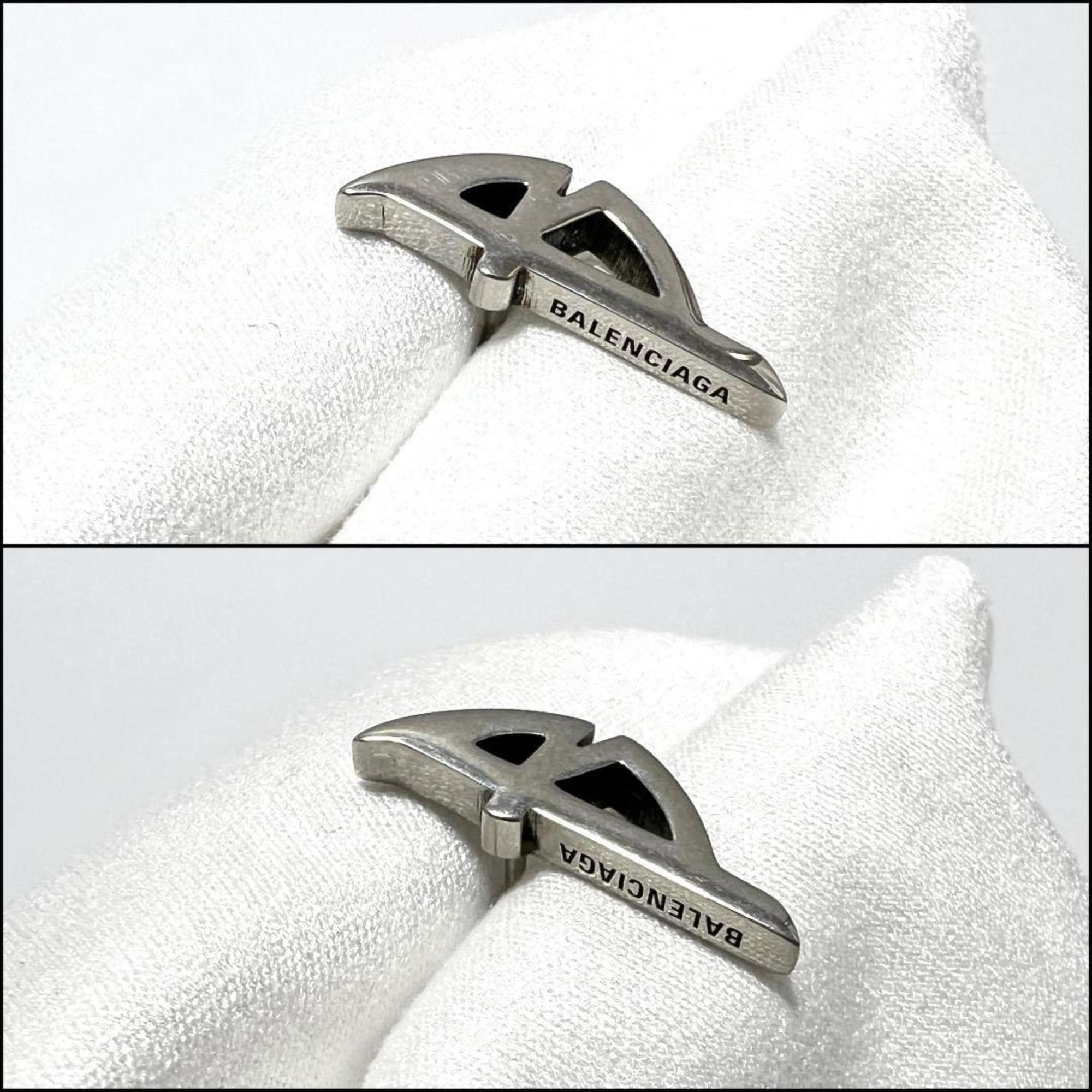 Balenciaga Men's and Women's Typo Metal Earrings — Like New