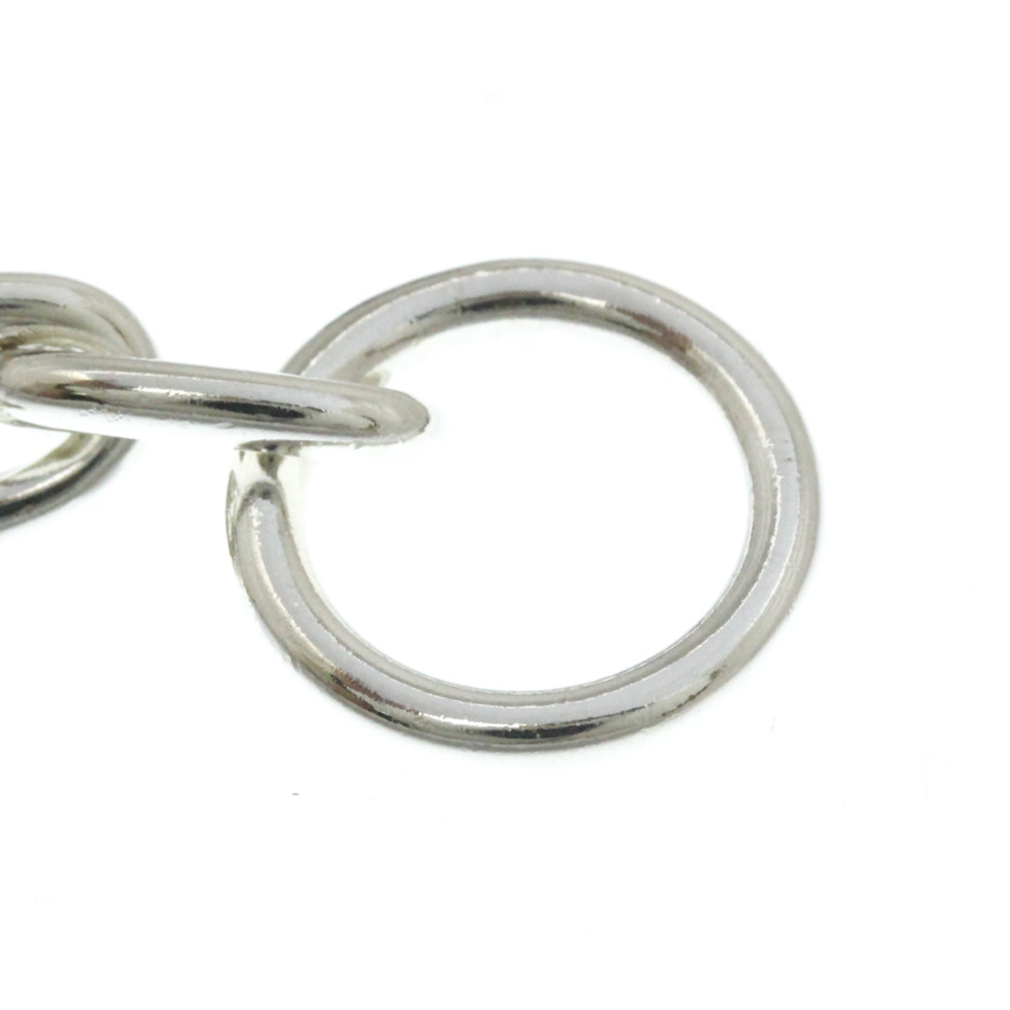 Hermes Chaine D'Ancre MM Silver 925 No Stone Link Bracelet Silver