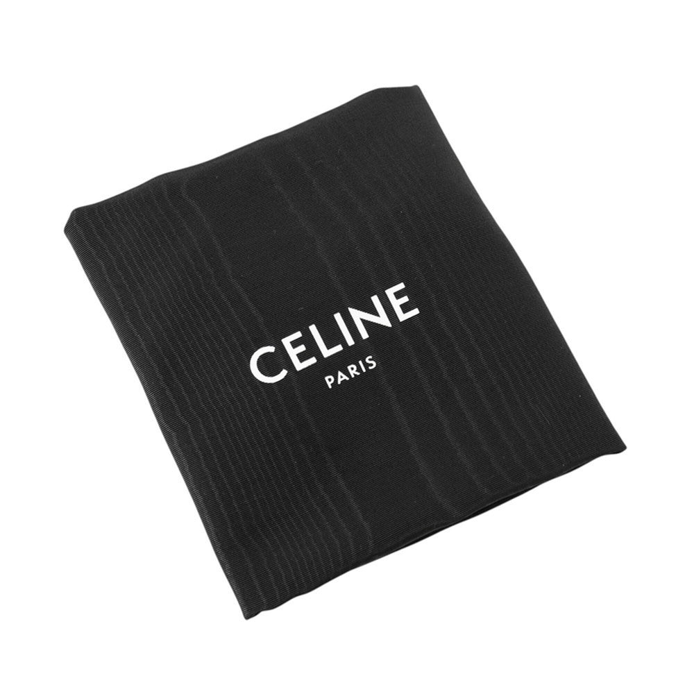 Celine Triomphe Horizontal Medium Shoulder Bag, Handbag 194502, Black — Like New