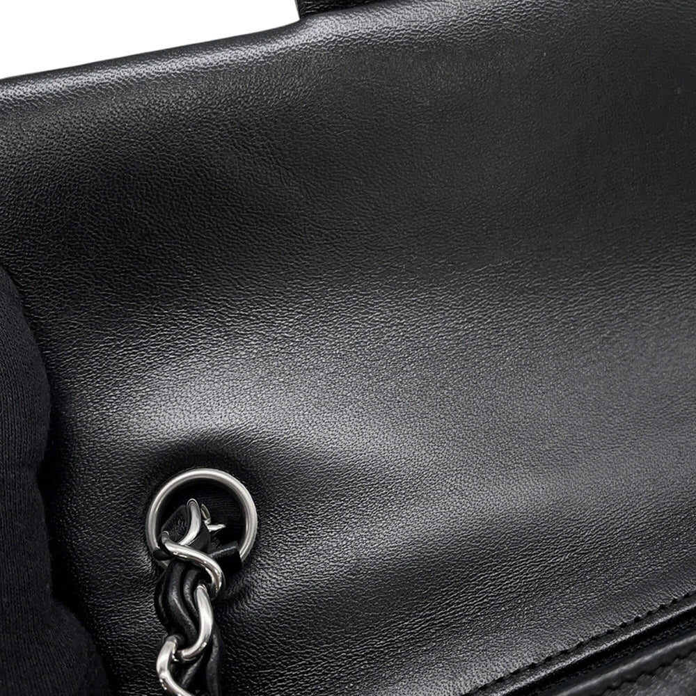 Chanel Chain Shoulder Bag Mini Matelassé Coco Mark Lambskin A69900 CHANEL Handbag Black Women's — Like New