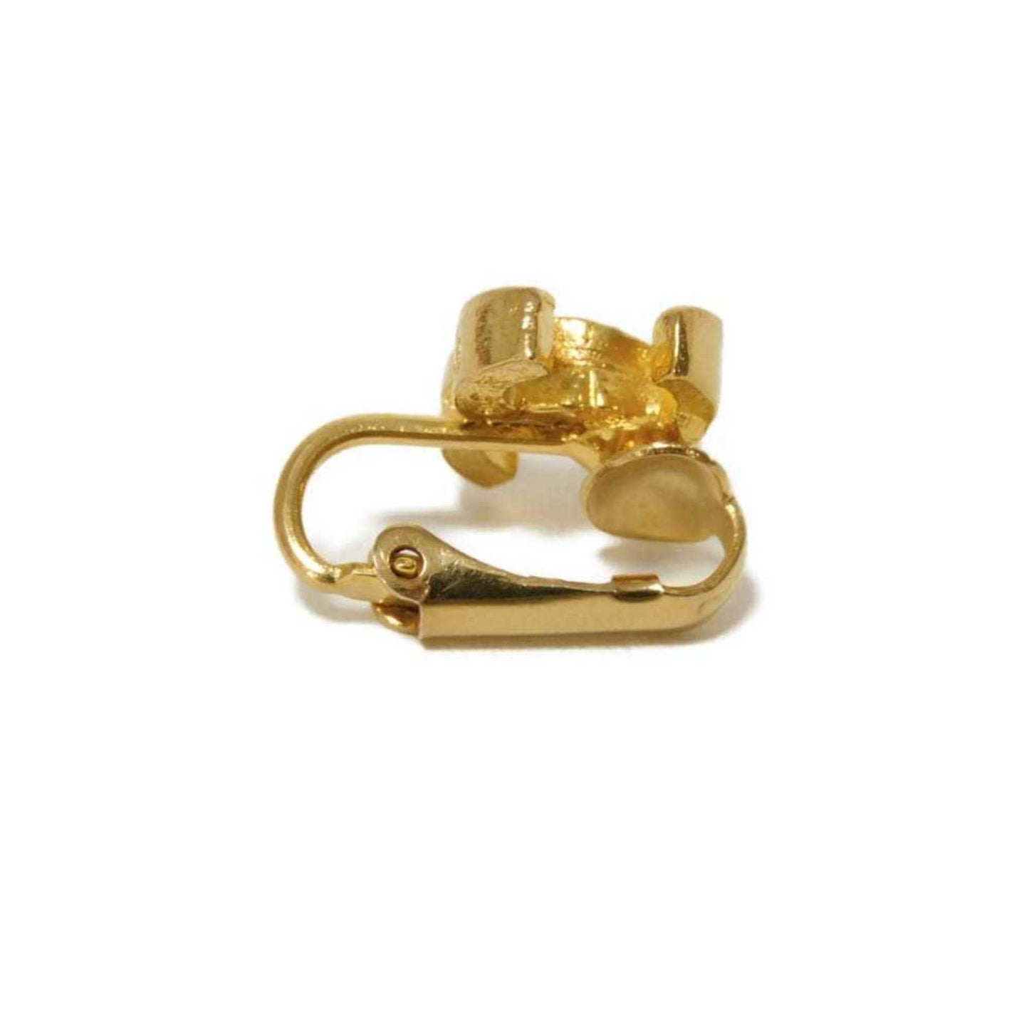 CHANEL Coco Mark Earrings, GP Clip-on, 233, Single Ear, CC Mark, Plated Gold, Women's