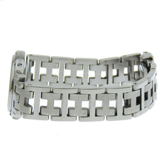 Hermes HERMES Clipper Watch CL4.210 Stainless Steel Quartz Analog Display White Dial Women's S212224805 — Good