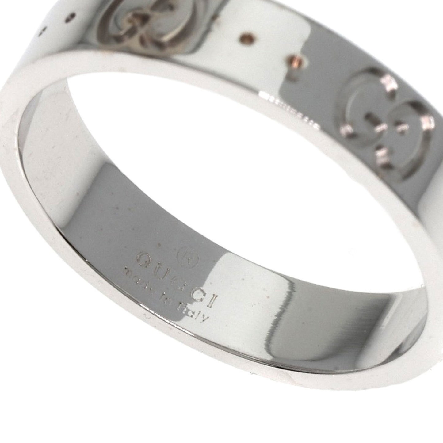 Gucci Icon #11 Ring in 18K White Gold for Women