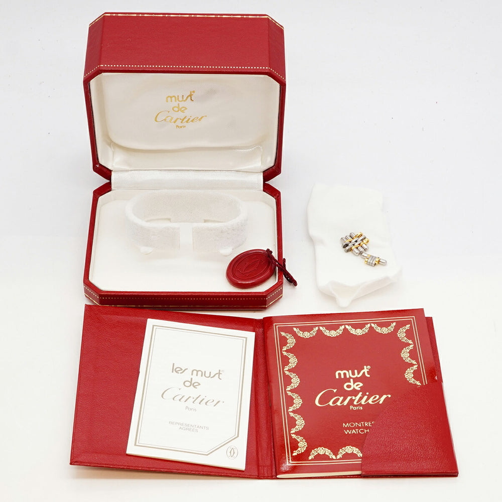 Cartier Must 21 SM W10075F4 Silver Dial Women's Watch — Good
