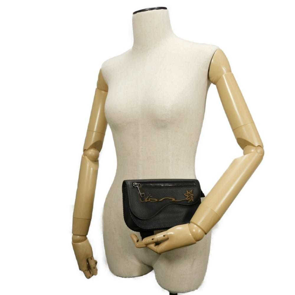 Christian Dior Dior Cactus Jack Saddle Arm Pouch with Logo Embroidery, 3-Way, Travis Scott Design, 2ADCA390SOT_H03E, Men's Bag — Like New
