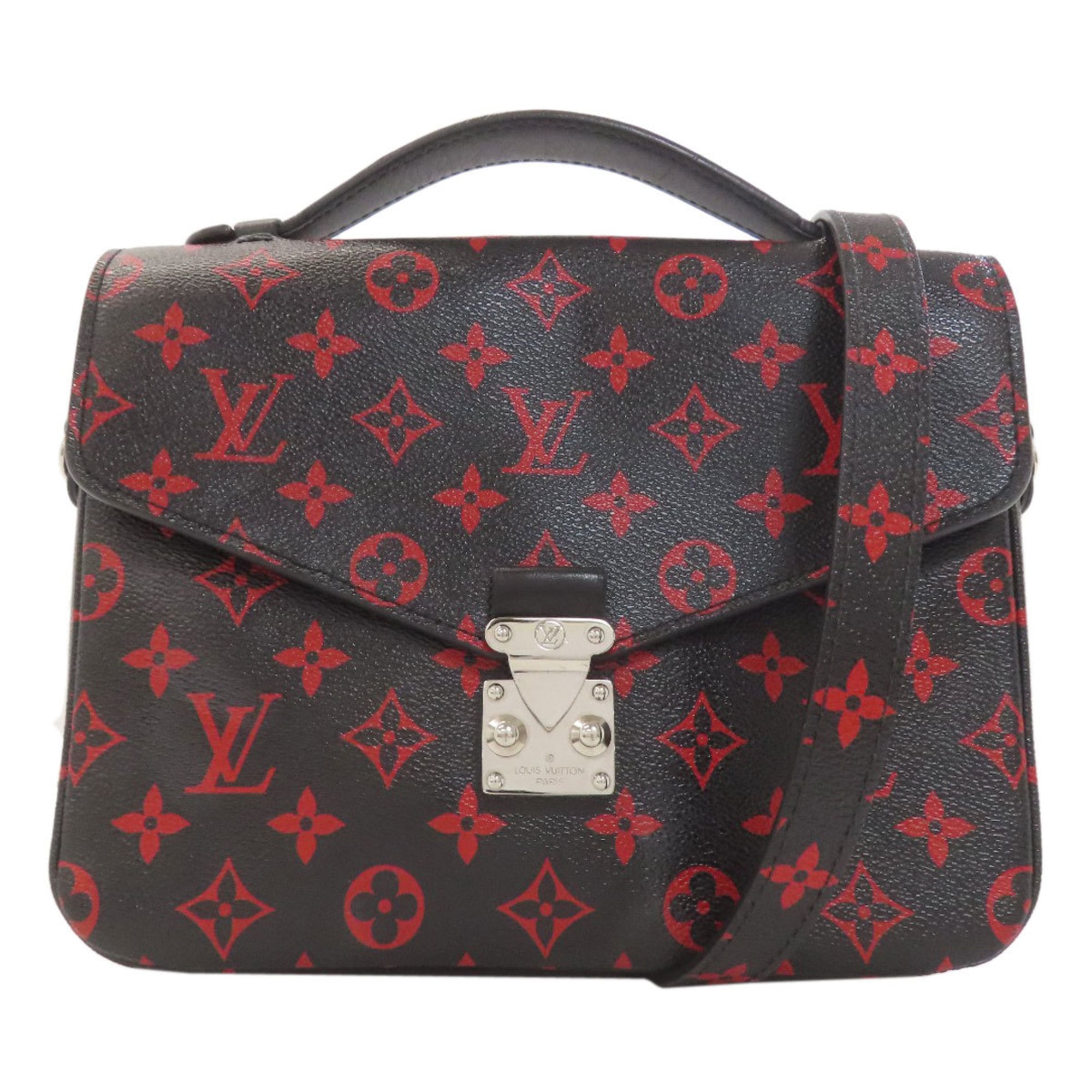 Louis Vuitton M41462 Pochette Metis MM Enfla Rouge Handbag Monogram Canvas Women's LOUIS VUITTON