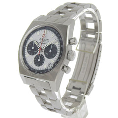 Zenith Chronomaster Revival El Primero Watch 50th Anniversary Limited Edition Model 03.A384.400 Stainless Steel Automatic Chronograph White Dial Men's — Very Good