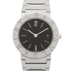 Bulgari BVLGARI Watch Stainless Steel Ladies Black BB26SSD — Very Good