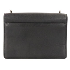 Yves Saint Laurent SAINT LAURENT PARIS Sunset Cassandra Flap Leather Shoulder Bag in Black for Women — Like New