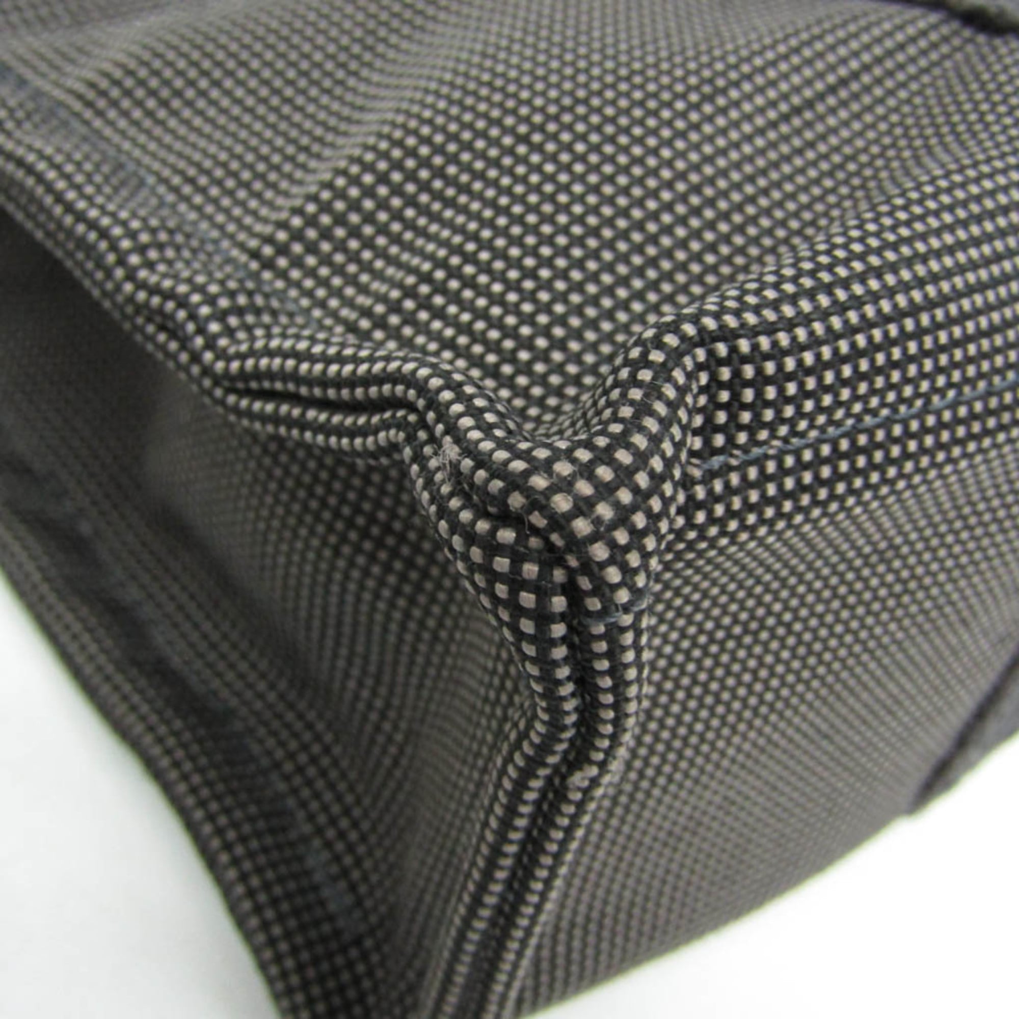 Hermes Her Line PM Women,Men Polyamide,Polyester Tote Bag Black,Gray — Like New