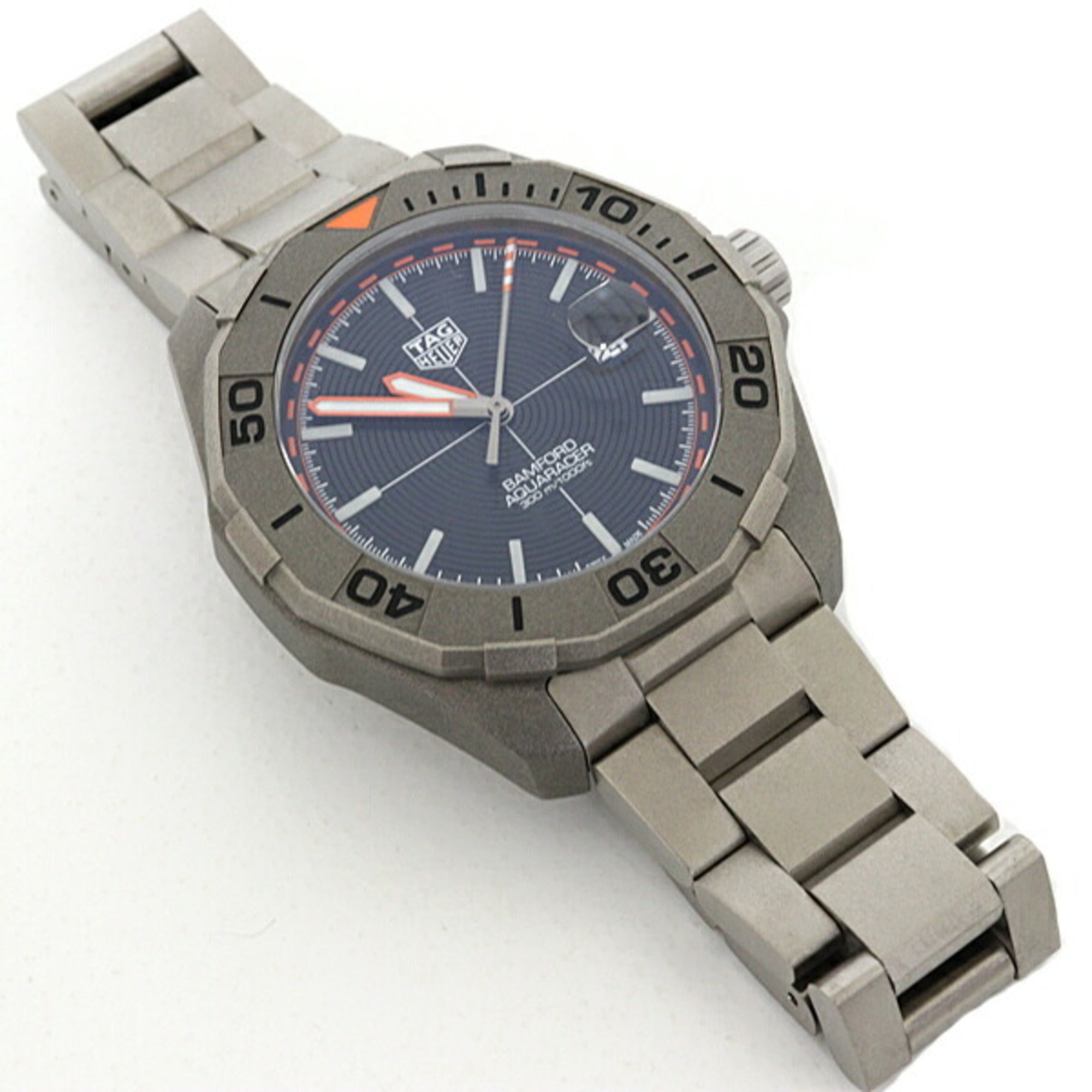 TAG Heuer Aquaracer Date x Bamford Limited Edition WAY208F, Black Dial, Automatic Movement, Refurbished — Very Good