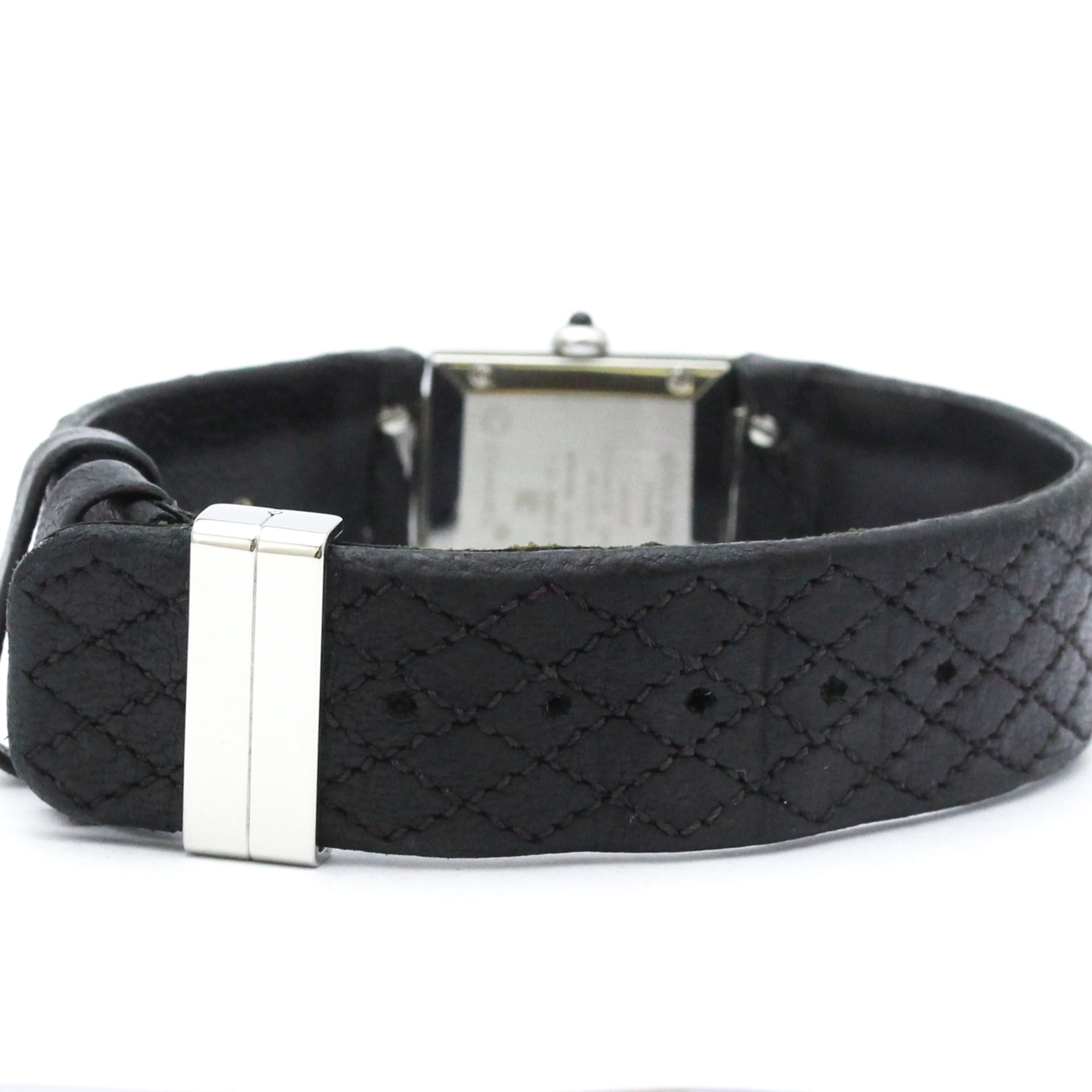 CHANEL Matelasse Stainless Steel Quartz Ladies Watch Polished — Very Good