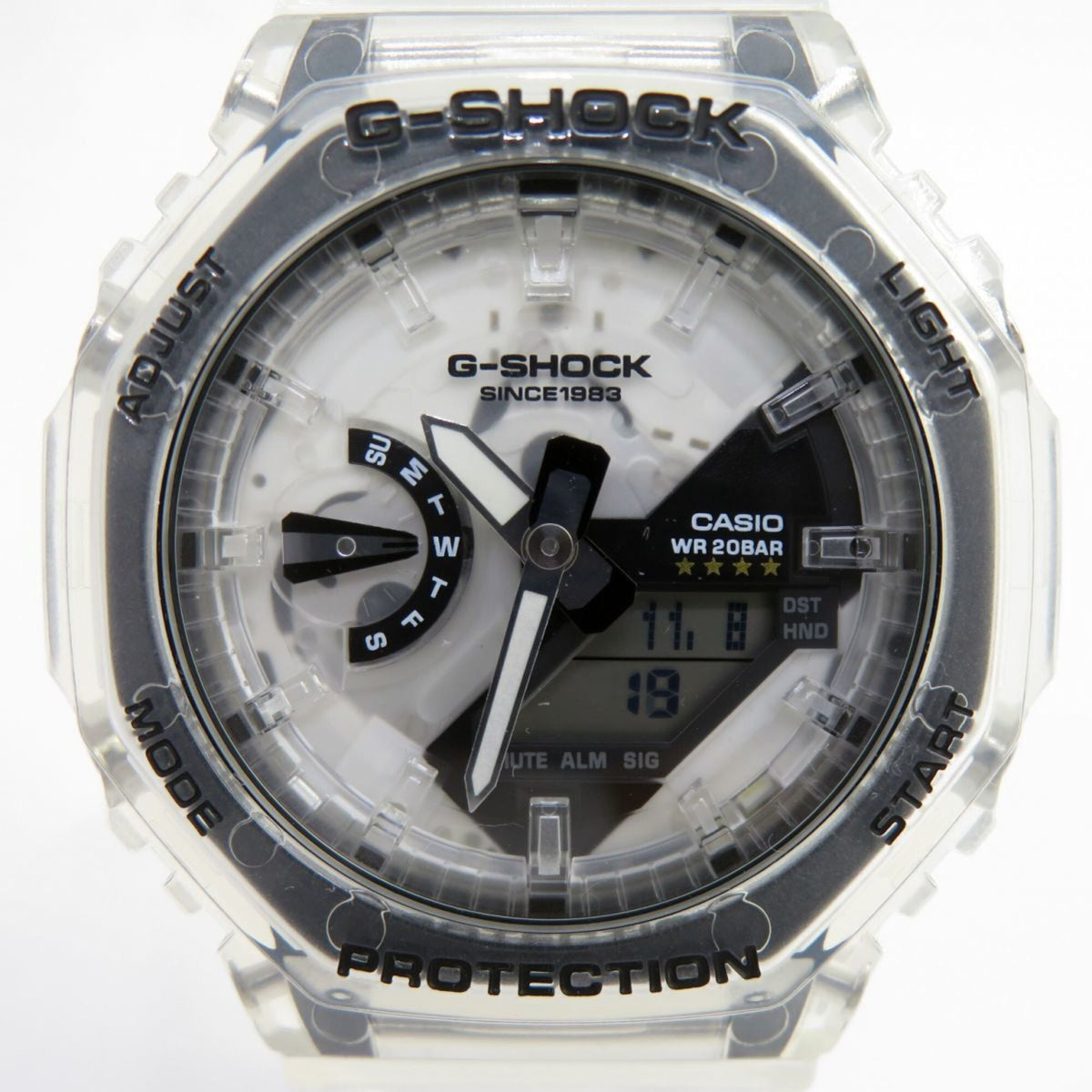 CASIO Casio G-SHOCK 40th Clear Remix Anniversary Limited Model Skeleton Quartz Watch — Very Good