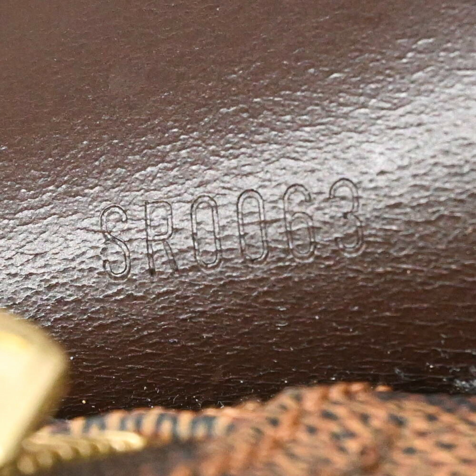 LOUIS VUITTON Naviglio Damier Azur Shoulder Bag, Brown, Men's/Women's, N45255 — Like New
