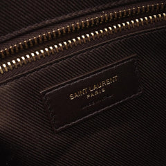 Yves Saint Laurent Saint Laurent Paris Monogram Camera Bag, Shoulder Handbag, Coated Canvas, Leather, Women's, Brown, 669957 — New - Store Return