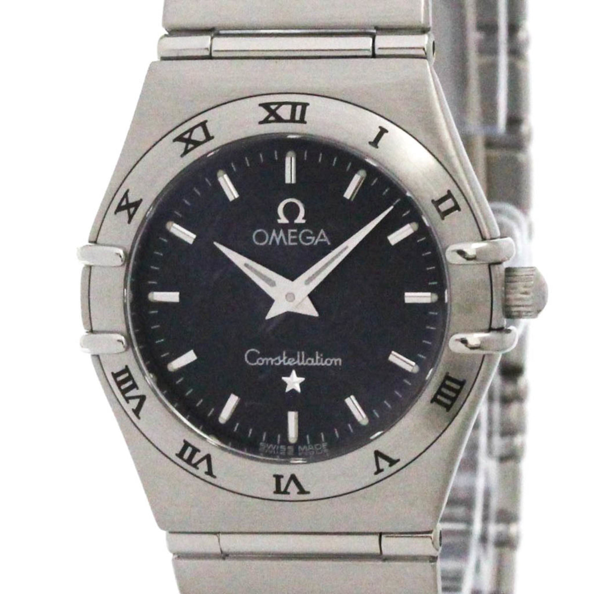 OMEGA Constellation Steel Quartz Ladies Watch 1572.40 Polished — Very Good