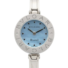 Bulgari BVLGARI B-zero1 Watch, Stainless Steel, Women's, Blue Tone, Shell, BZ22S — Very Good