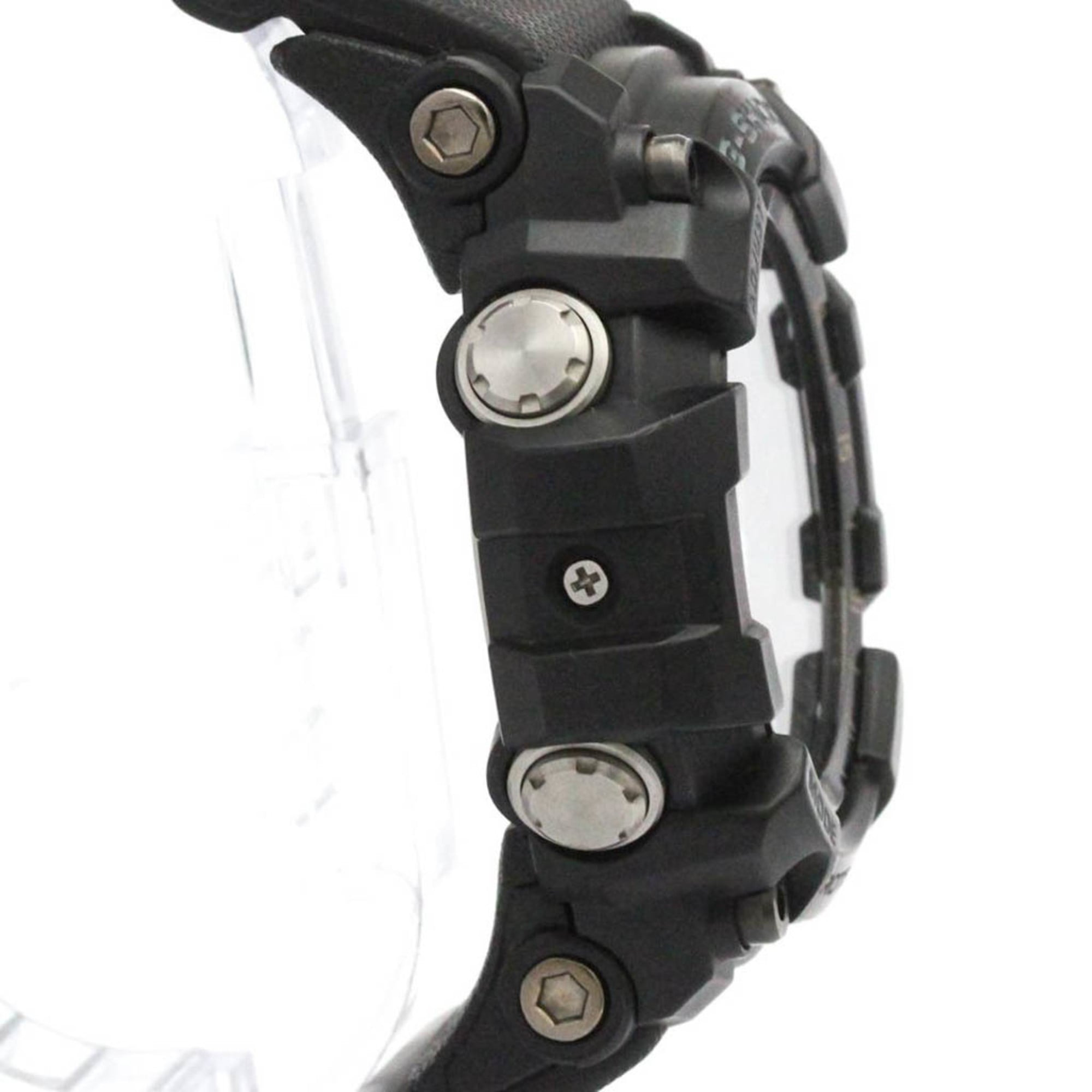 CASIO G-SHOCK Mudmaster Radio Wave Control Solar Steel Watch GWG-100-1AJF — Very Good