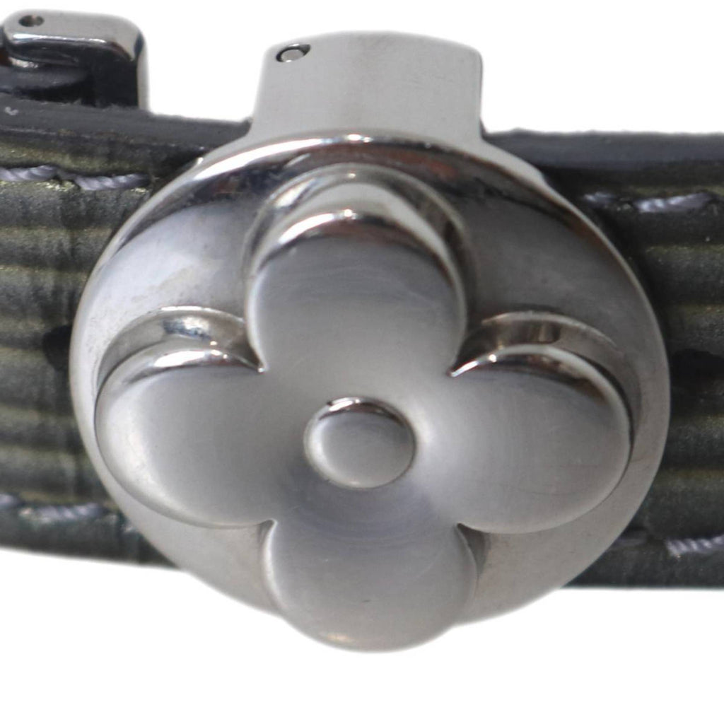 LOUIS VUITTON Good Luck Bracelet Cyber Epi Green M99083 SN0999