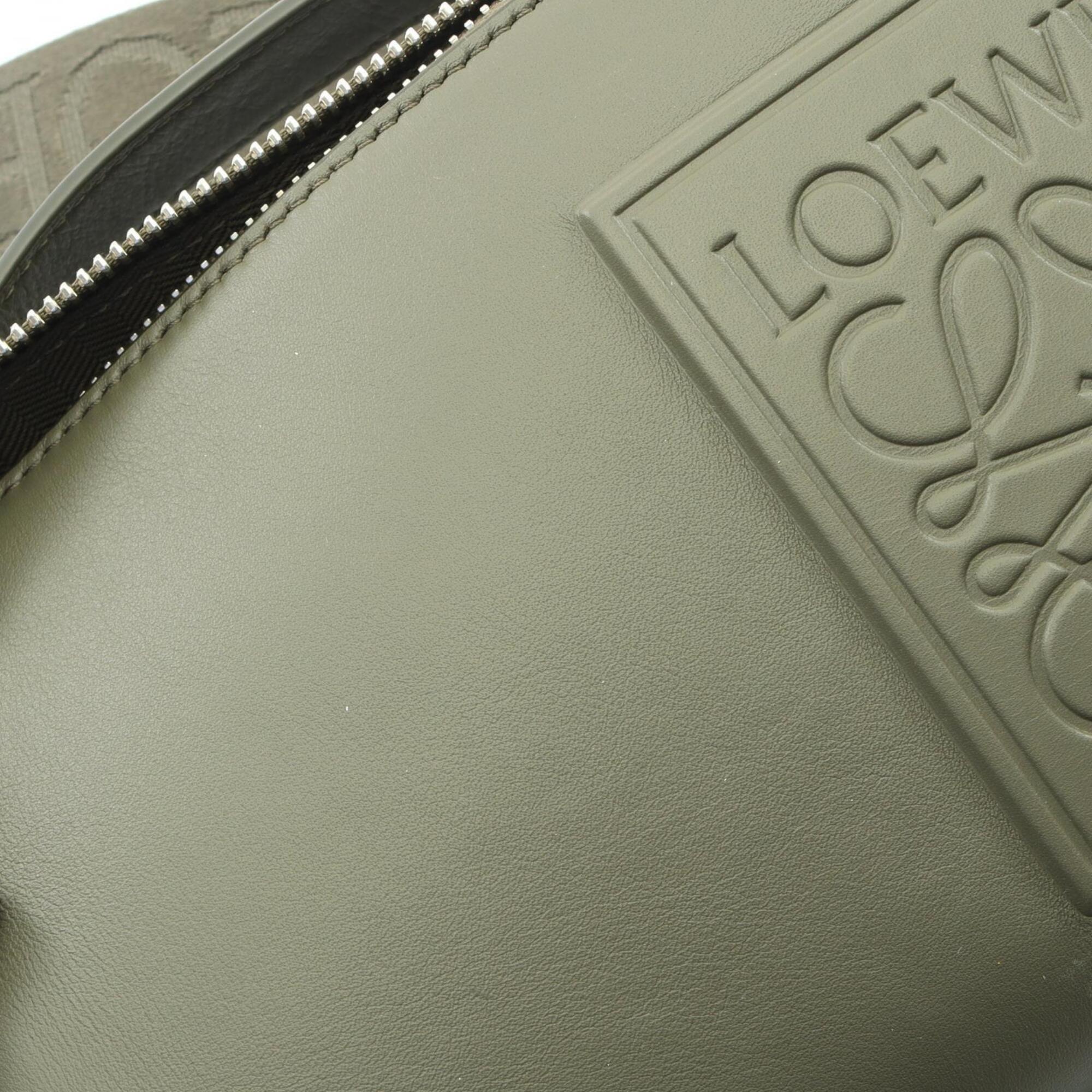 Loewe LOEWE Crossbody Camera Bag Mini Shoulder Handbag Leather Men's Khaki C565R41X04 — New - Store Return