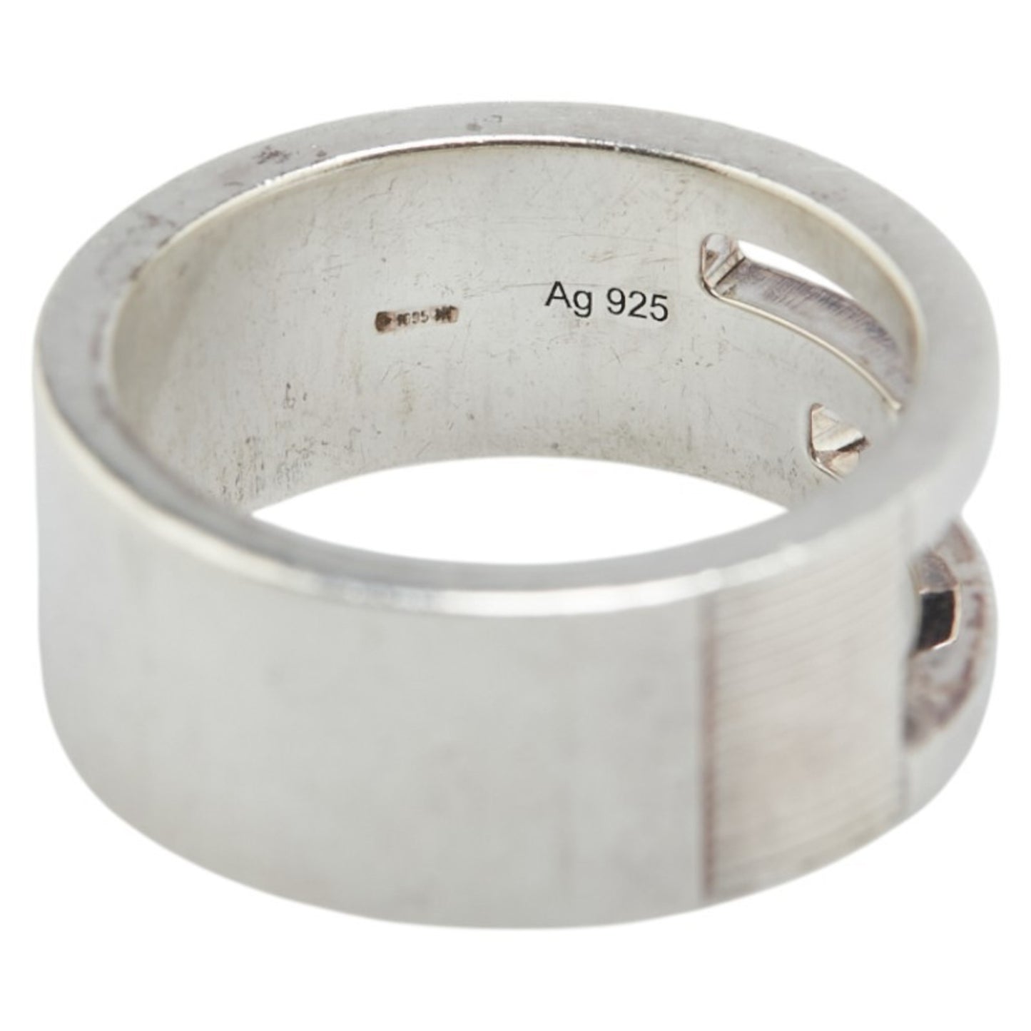 Gucci Branded G Ring #12 SV925 Silver Women's GUCCI