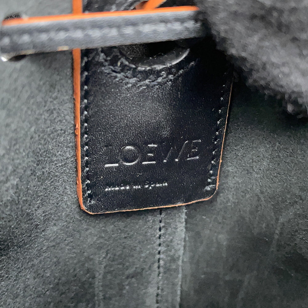 Loewe Balloon Nano Bag Leather Shoulder A710R85X01 LOEWE Black Handbag — Like New