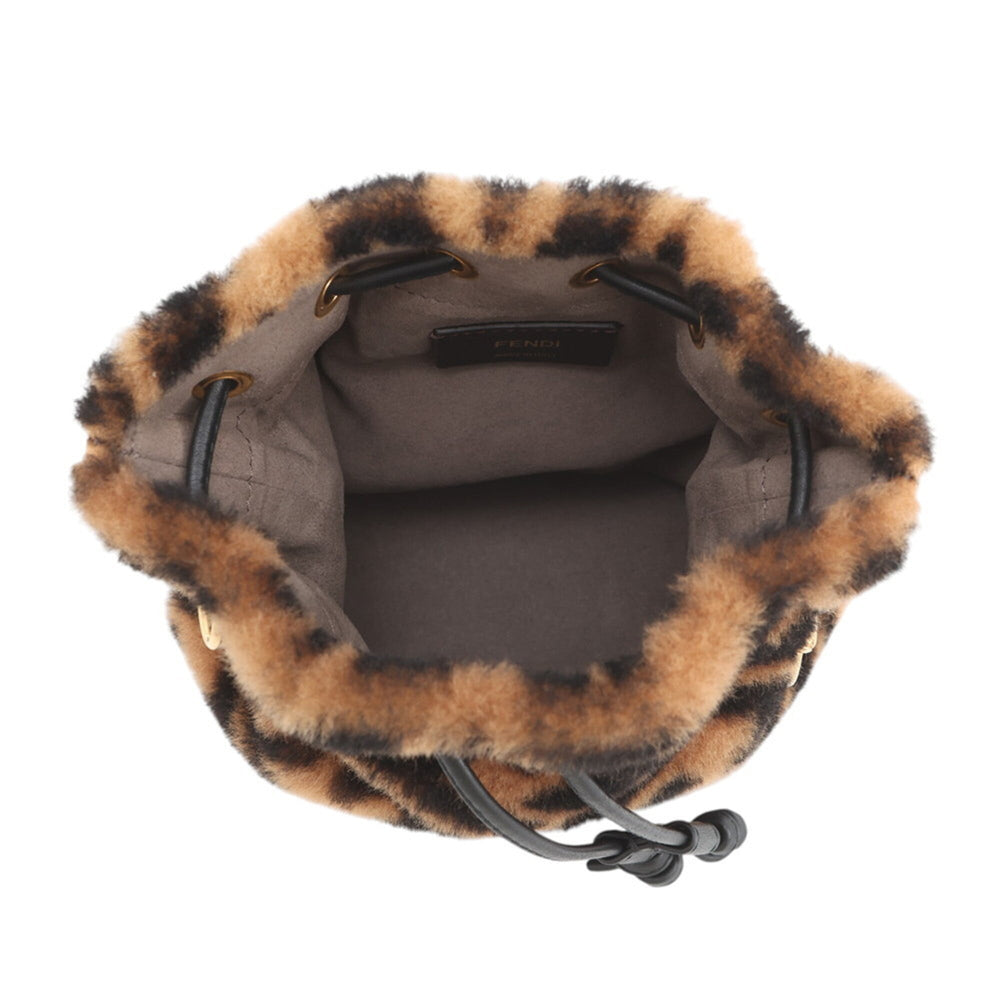 Fendi Shoulder Bag Montresor Mini Mouton 8BS010 FENDI Handbag 2-way — Like New
