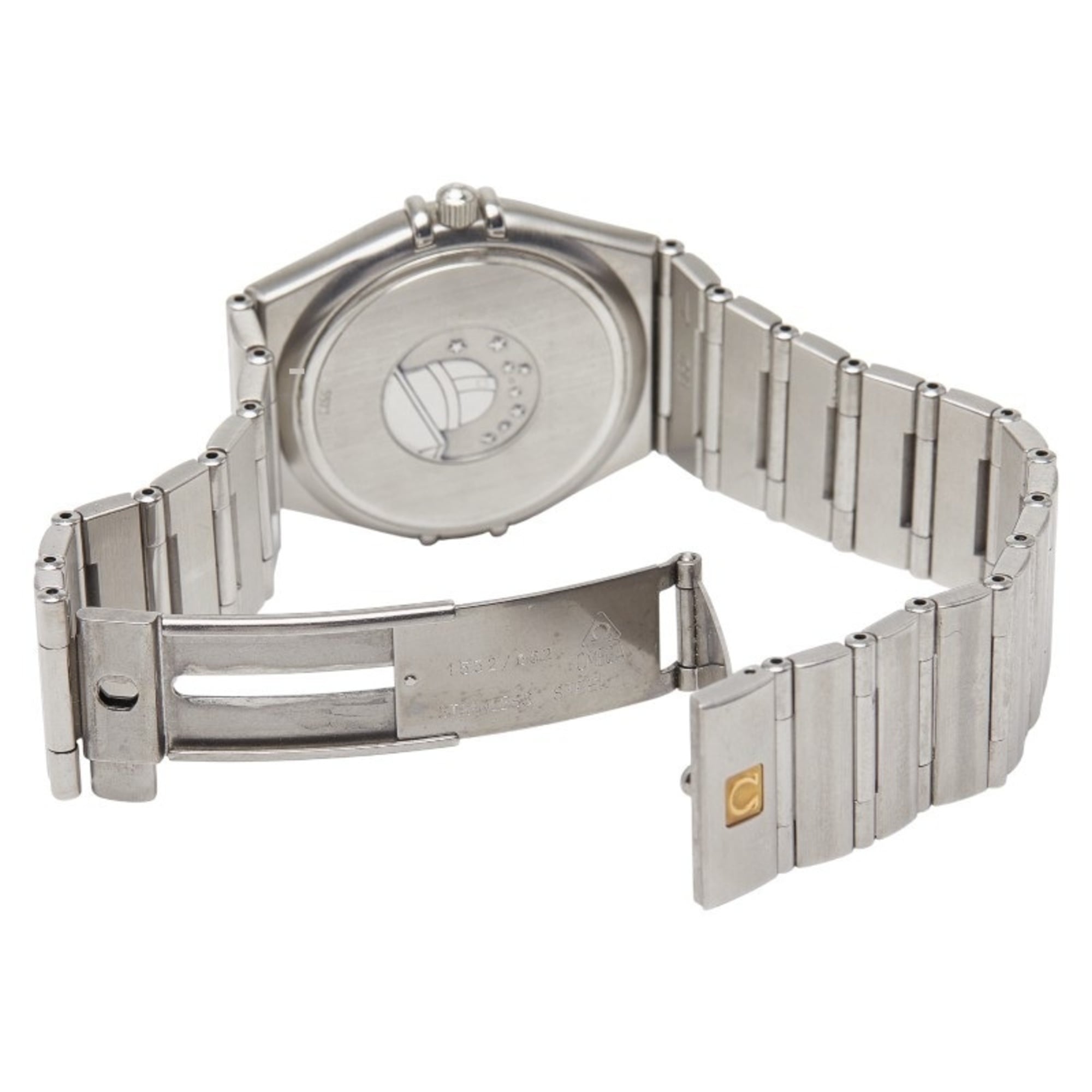 Omega Constellation Watch 1512.30 Swiss Quartz White Dial Stainless Steel Men's OMEGA — Good