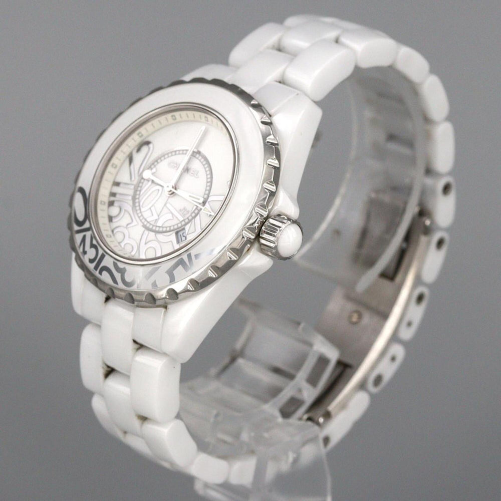 Chanel J12 Graffiti 33mm Ceramic Limited H5239 Quartz Watch — Good