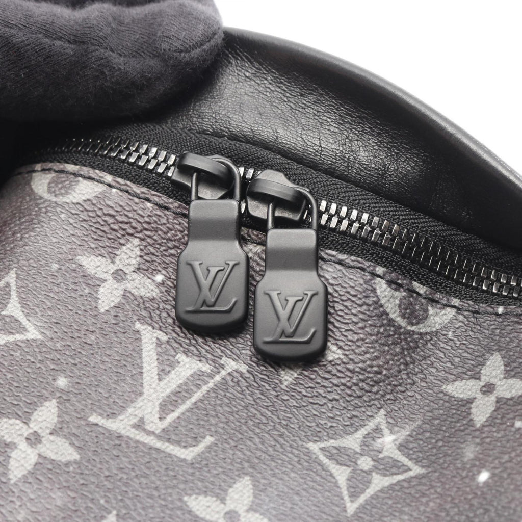 Louis Vuitton Discovery Bum Bag, Waist Body Coated Canvas and Leather, Monogram Galaxy, Men's, Black Gray, M44444