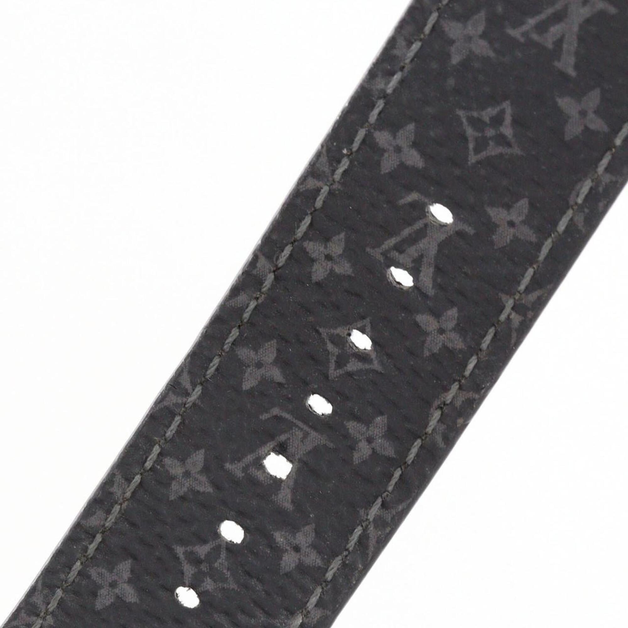 Louis Vuitton Tambour Slim Monogram Q1DM0 SS Quartz Watch — Good