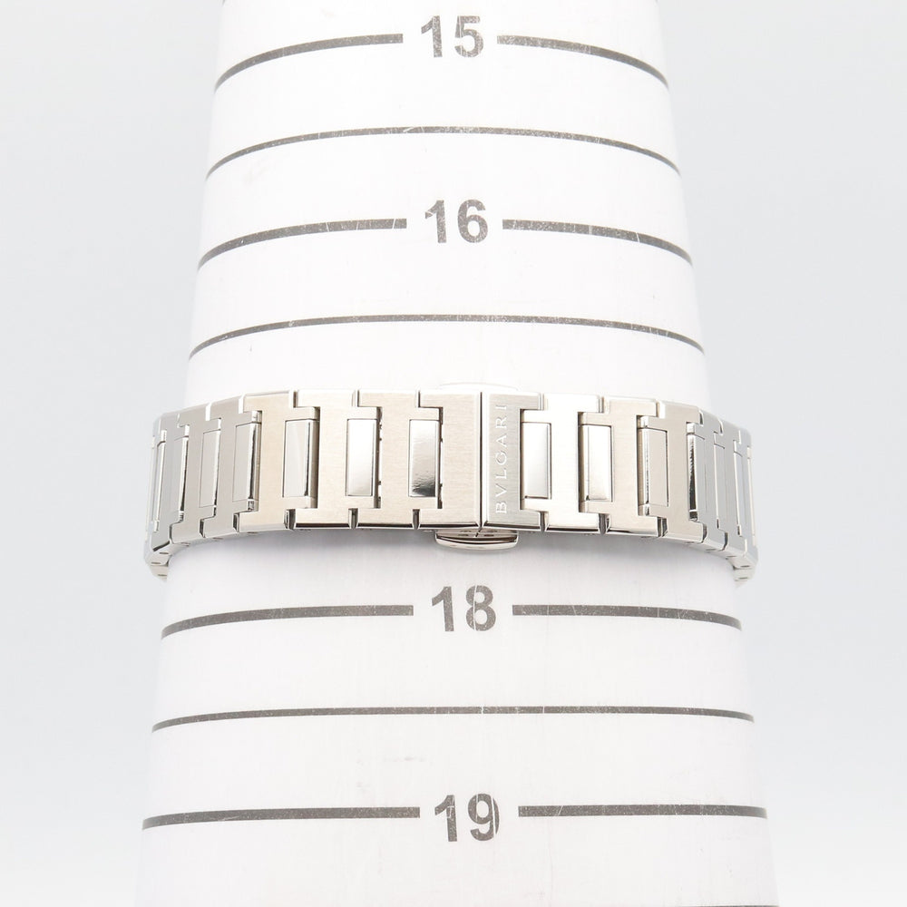 BVLGARI Bulgari 12-Diamond Watch, 18K Pink Gold (PG) Stainless Steel, Women's, Gray Tone, BBP33SG — Very Good