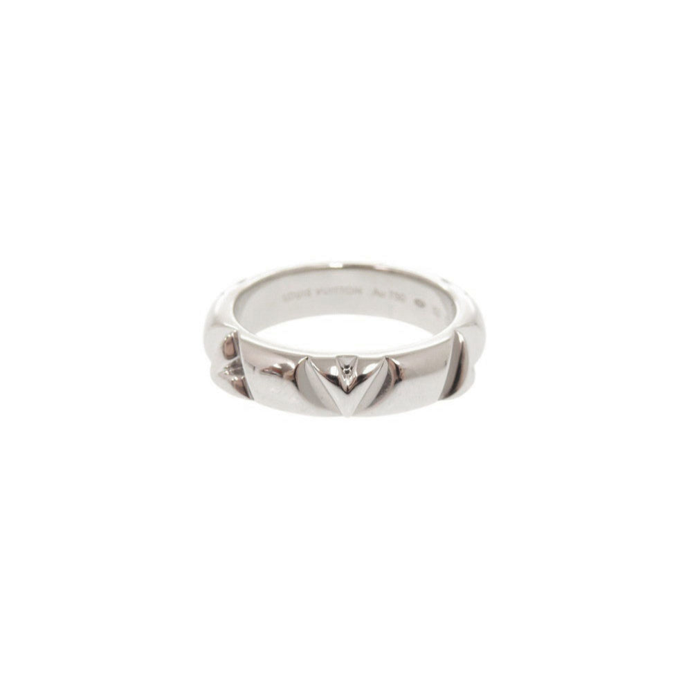Like New Louis Vuitton LV Volte Multi #53 Q9O63 18KWG 750WG White Gold Ring Jewelry 1820 LOUIS VUITTON — Like New