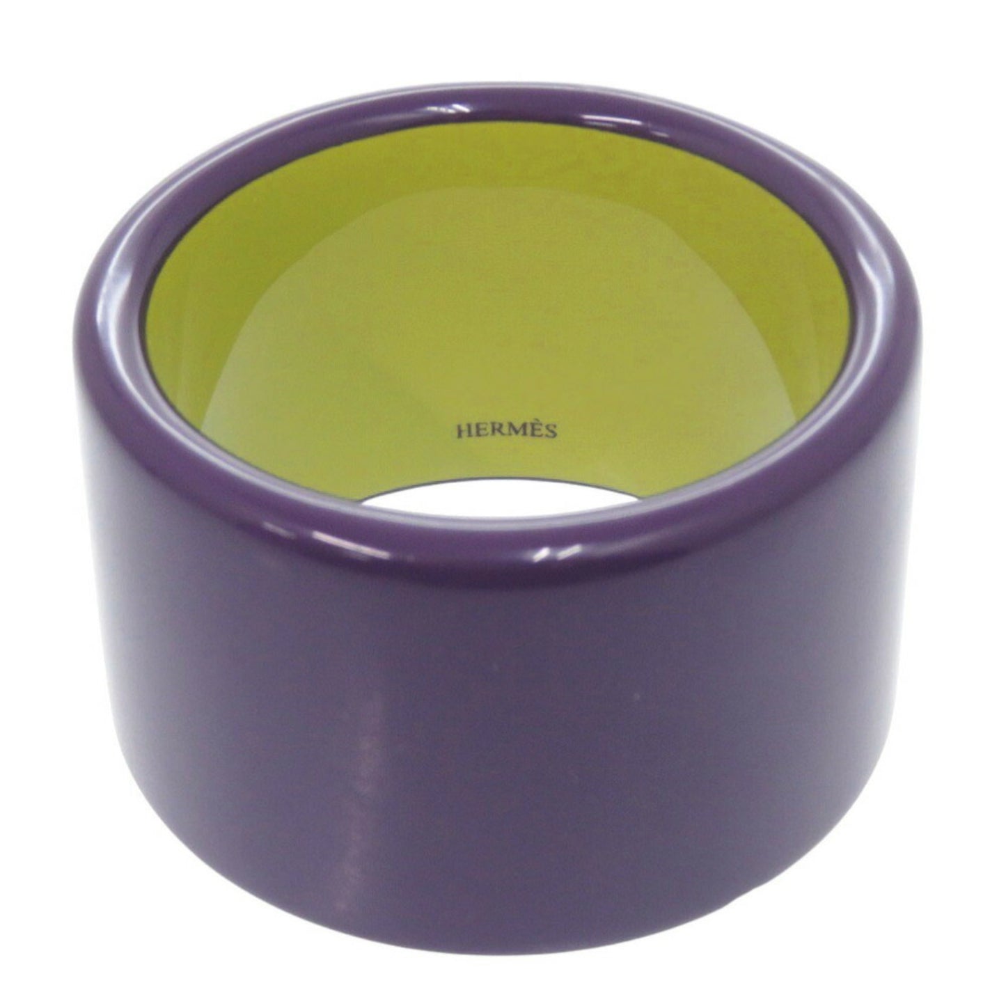 Hermes Lacquer Purple Bangle 0931HERMES