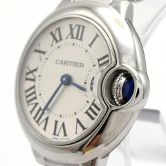Cartier Ballon Bleu SM W69010Z4 SS Quartz Watch — Very Good
