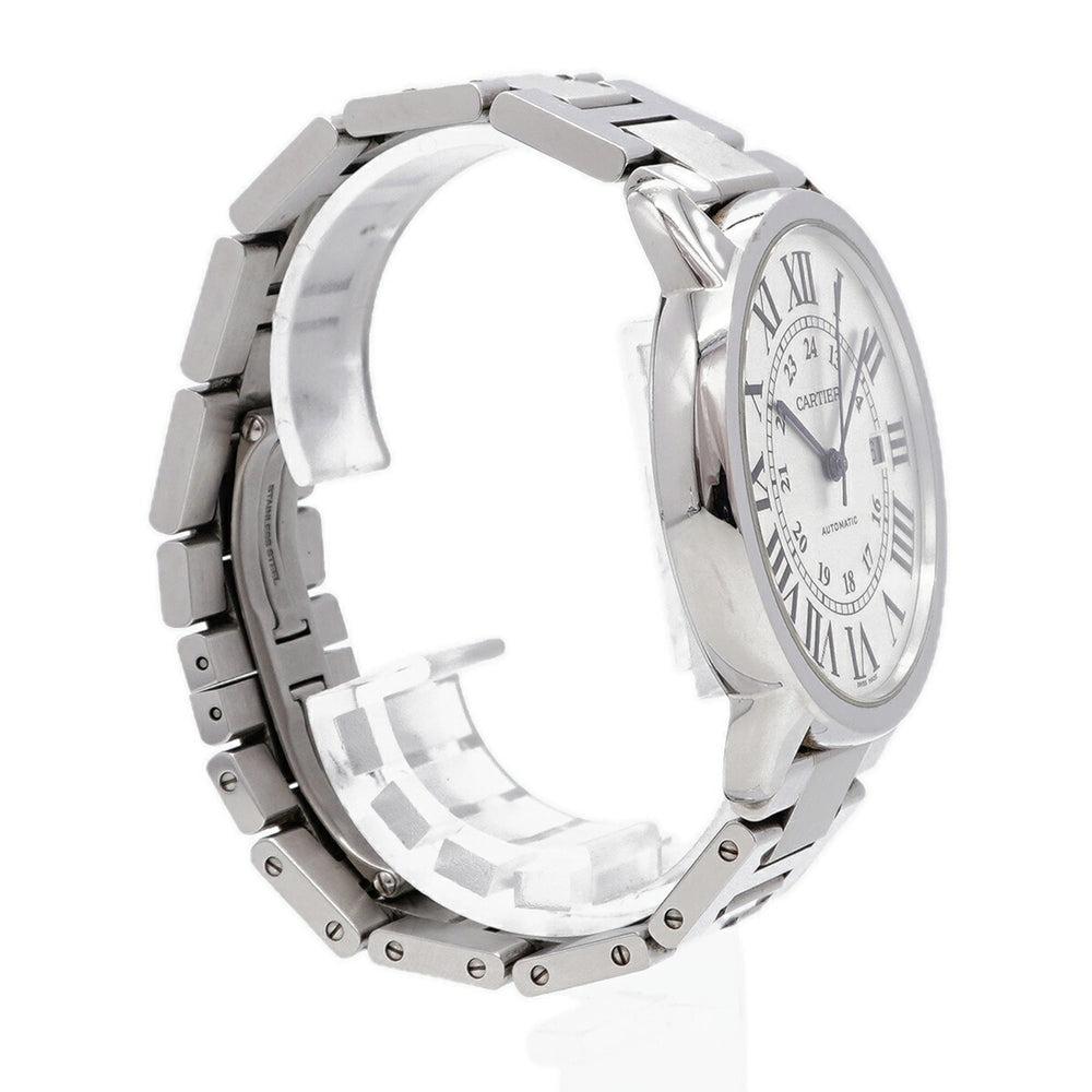 Cartier Ronde Solo XL W6701011 Silver Dial Men's Watch — Good