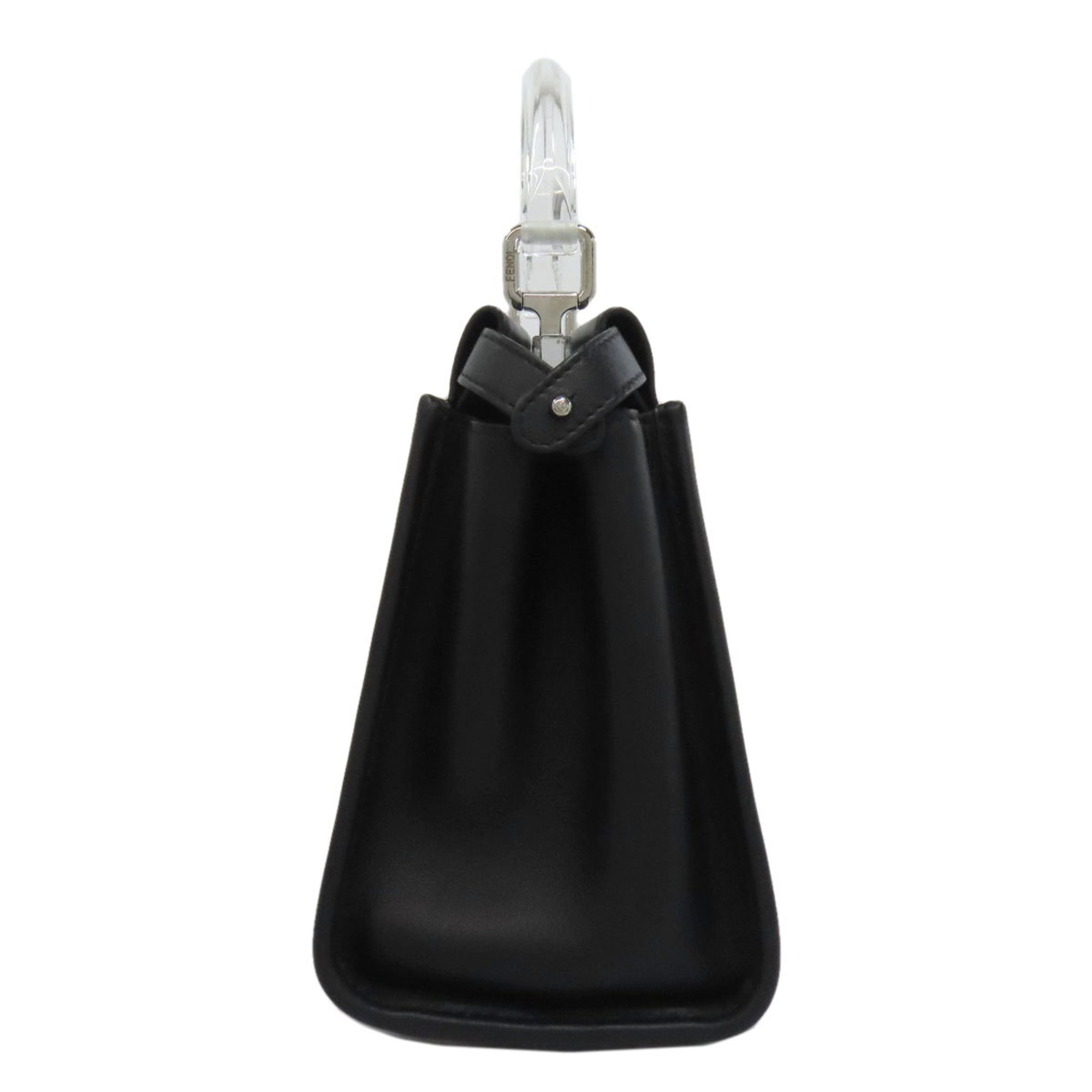 Fendi Peekaboo Mini 2-Way Handbag in Vinyl/Calf Leather for Women