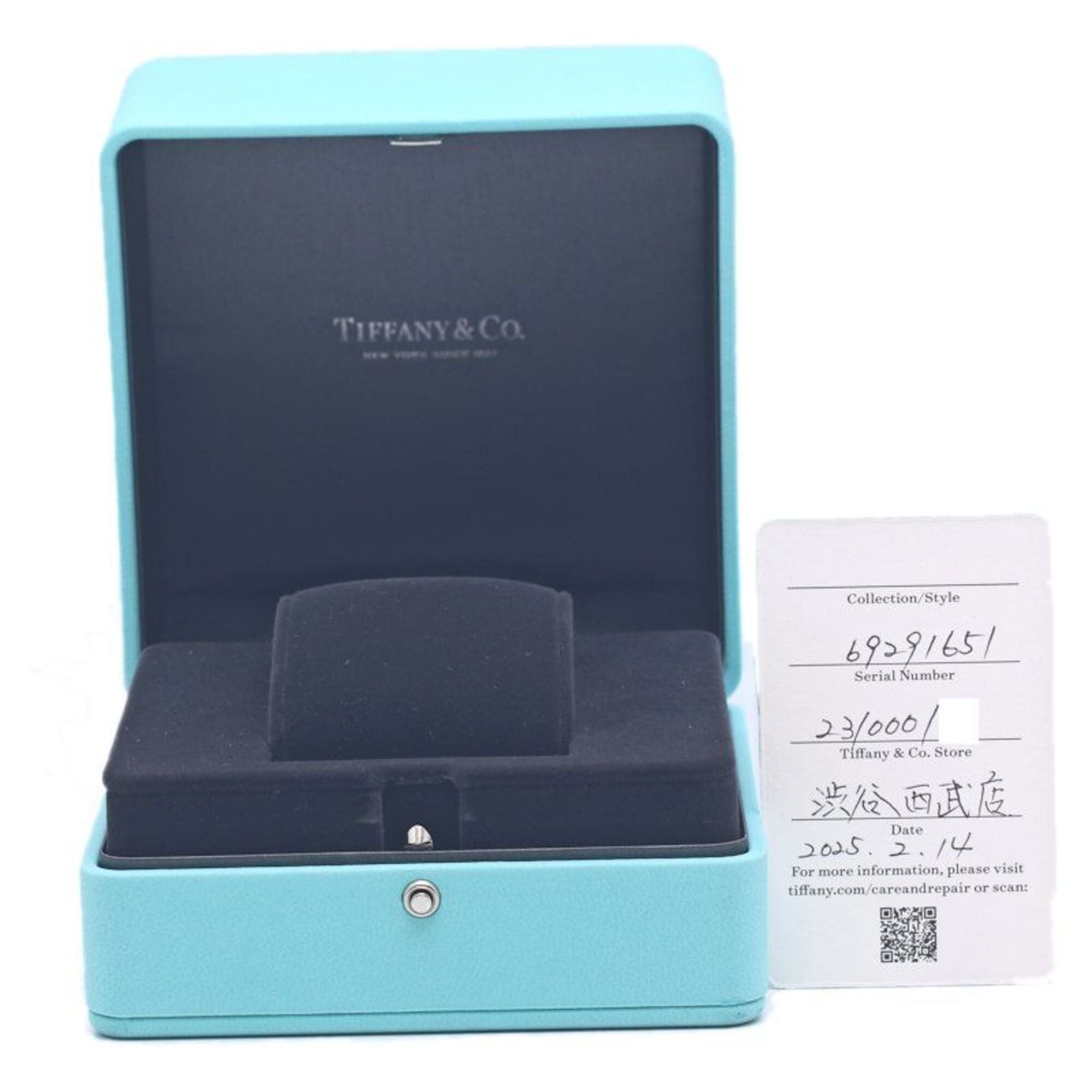 TIFFANY&Co. Tiffany Atlas 2-Hand Bezel Diamond 69291651 Women's Watch Stainless Steel 40349 — Very Good
