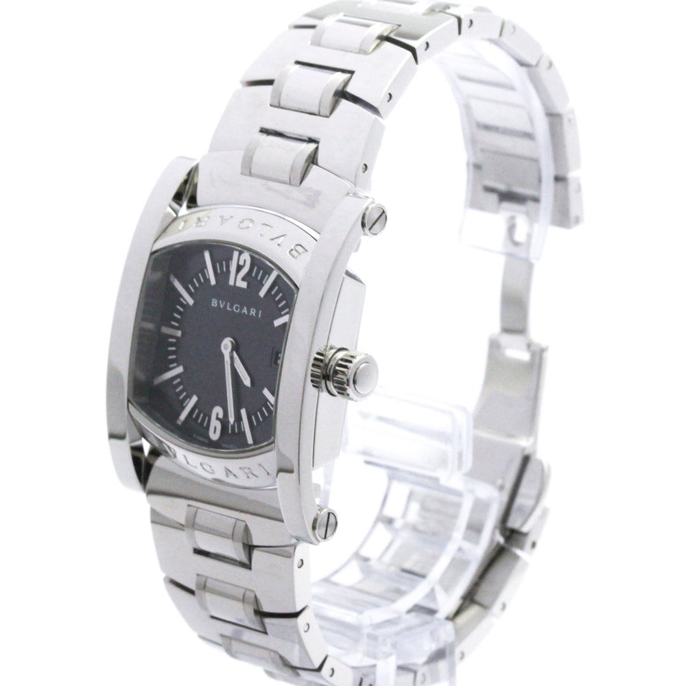 BVLGARI Assioma Stainless Steel Quartz Unisex Watch AA39S Polished — Very Good