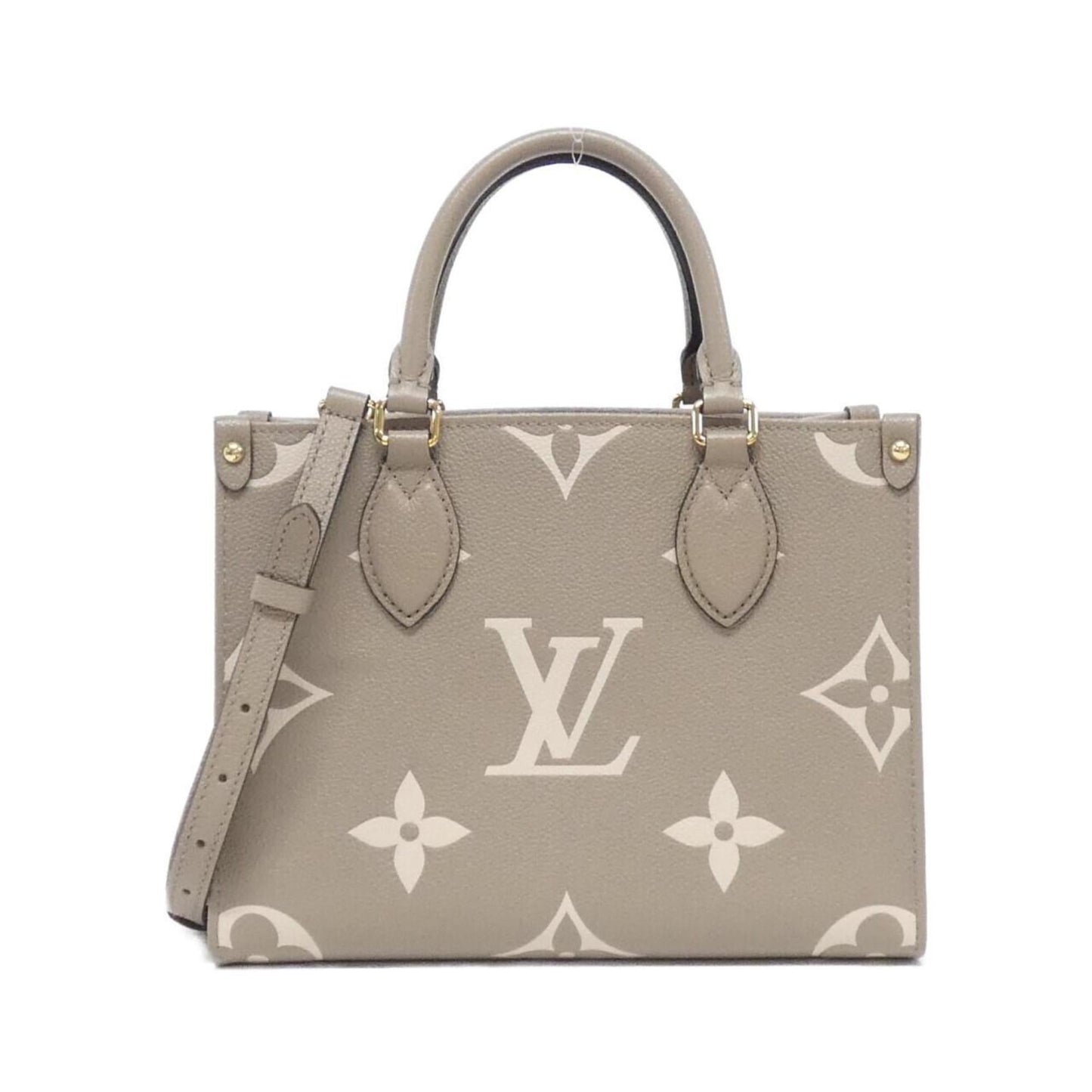Louis Vuitton Two-Tone Monogram Empreinte On-the-Go PM M45779 Handbag