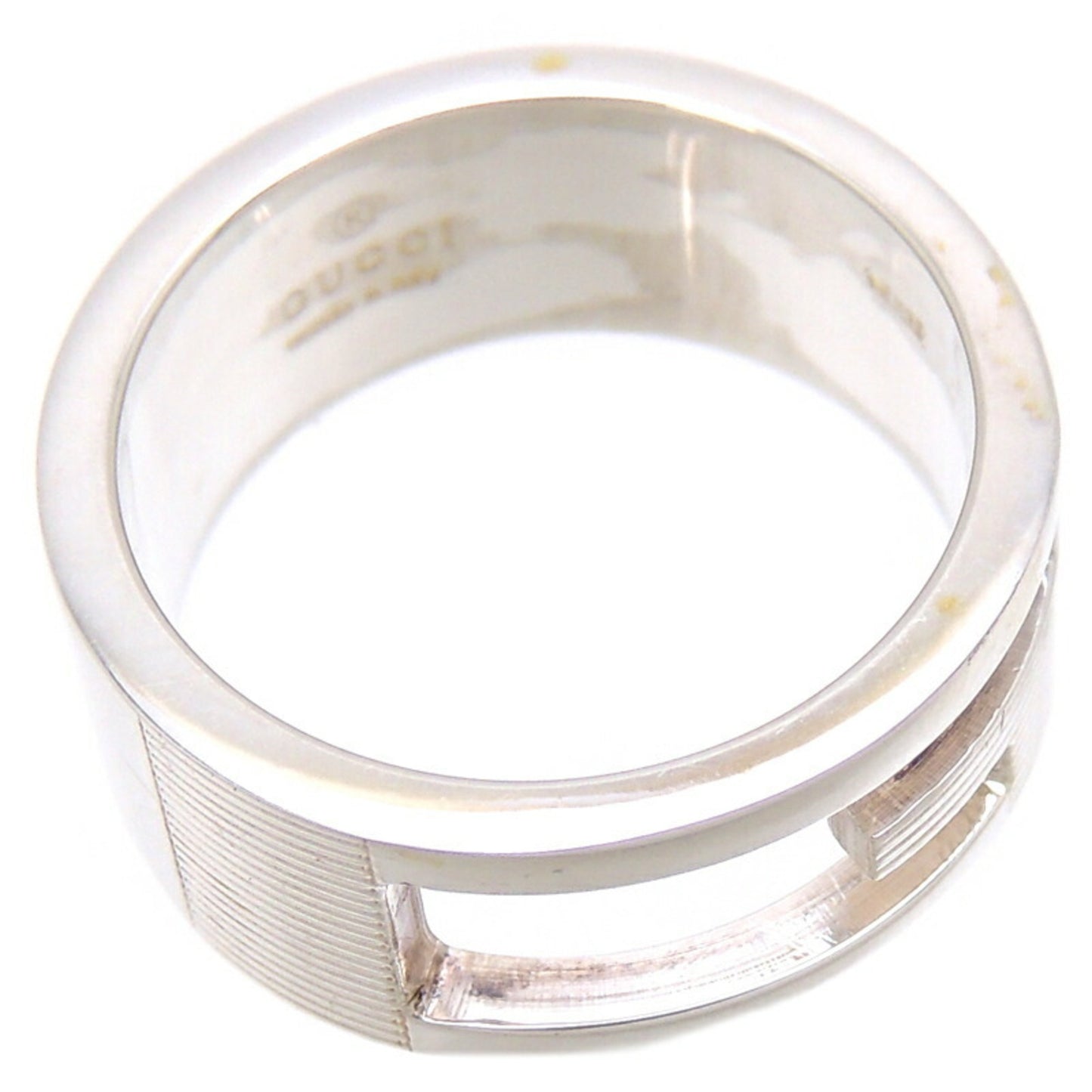 Gucci SV925 G Women's/Men's Ring Silver 925 No. 13