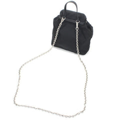 Prada PRADA Shoulder Bag Mini Backpack Nylon Black 1BH029 Women's NERO KM2805 — Like New