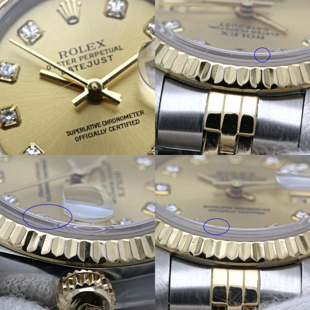 ROLEX Datejust 10P Diamond 79173G Women's Watch 40547 — Good